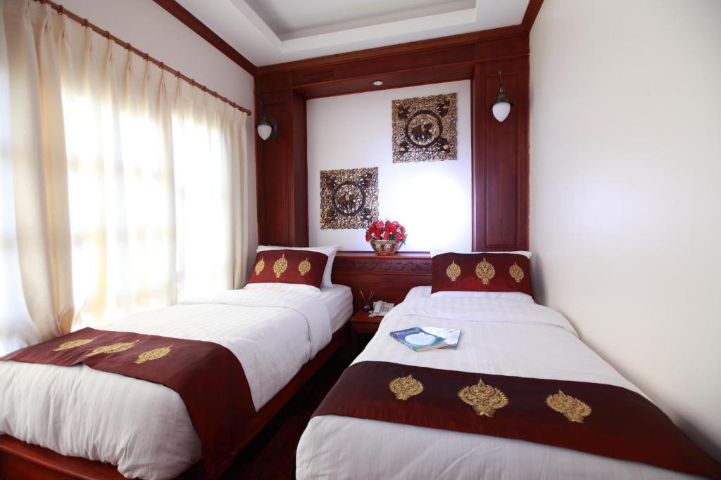 Manorom Boutique Hotel Vientiane Exterior foto