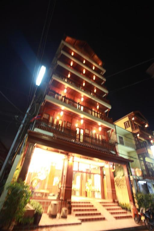 Manorom Boutique Hotel Vientiane Exterior foto