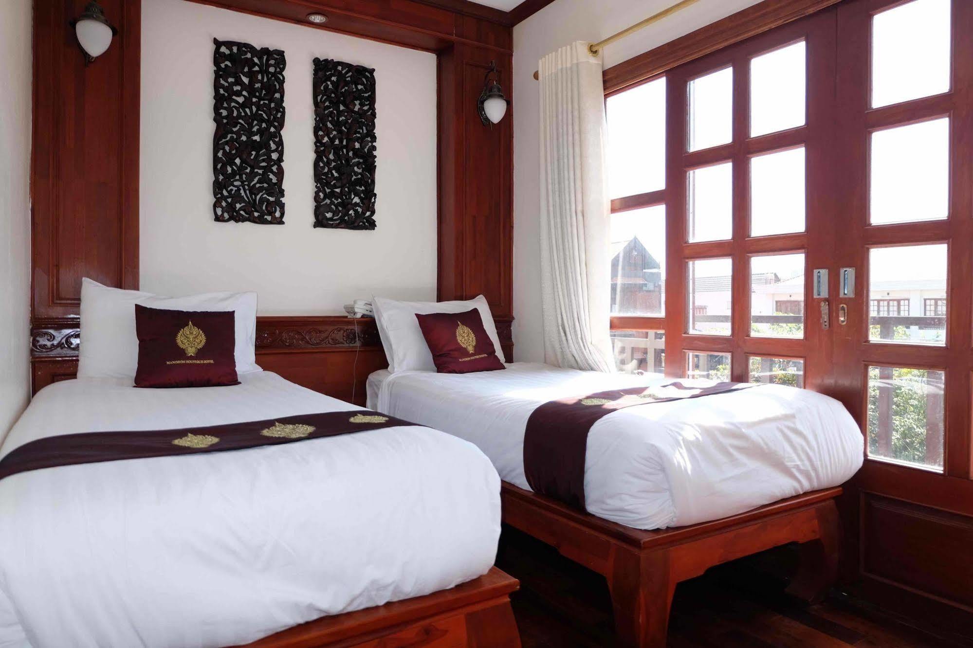 Manorom Boutique Hotel Vientiane Exterior foto